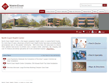 Tablet Screenshot of northcoasthealthcenter.com